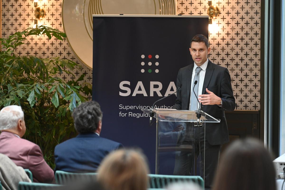 Bence Gonda, vice president of SARA